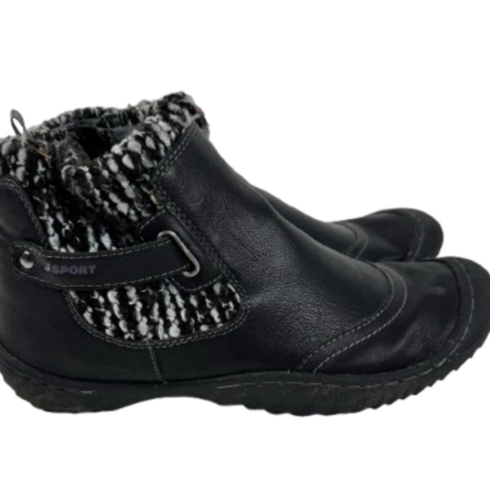 J Sport Darcie Women's Black Ankle Boots